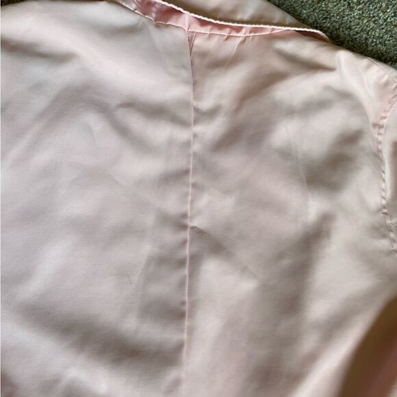 Lauren Ralph Lauren Pink Trench Jacket Women’s Small Button Down - Picture 8 of 13